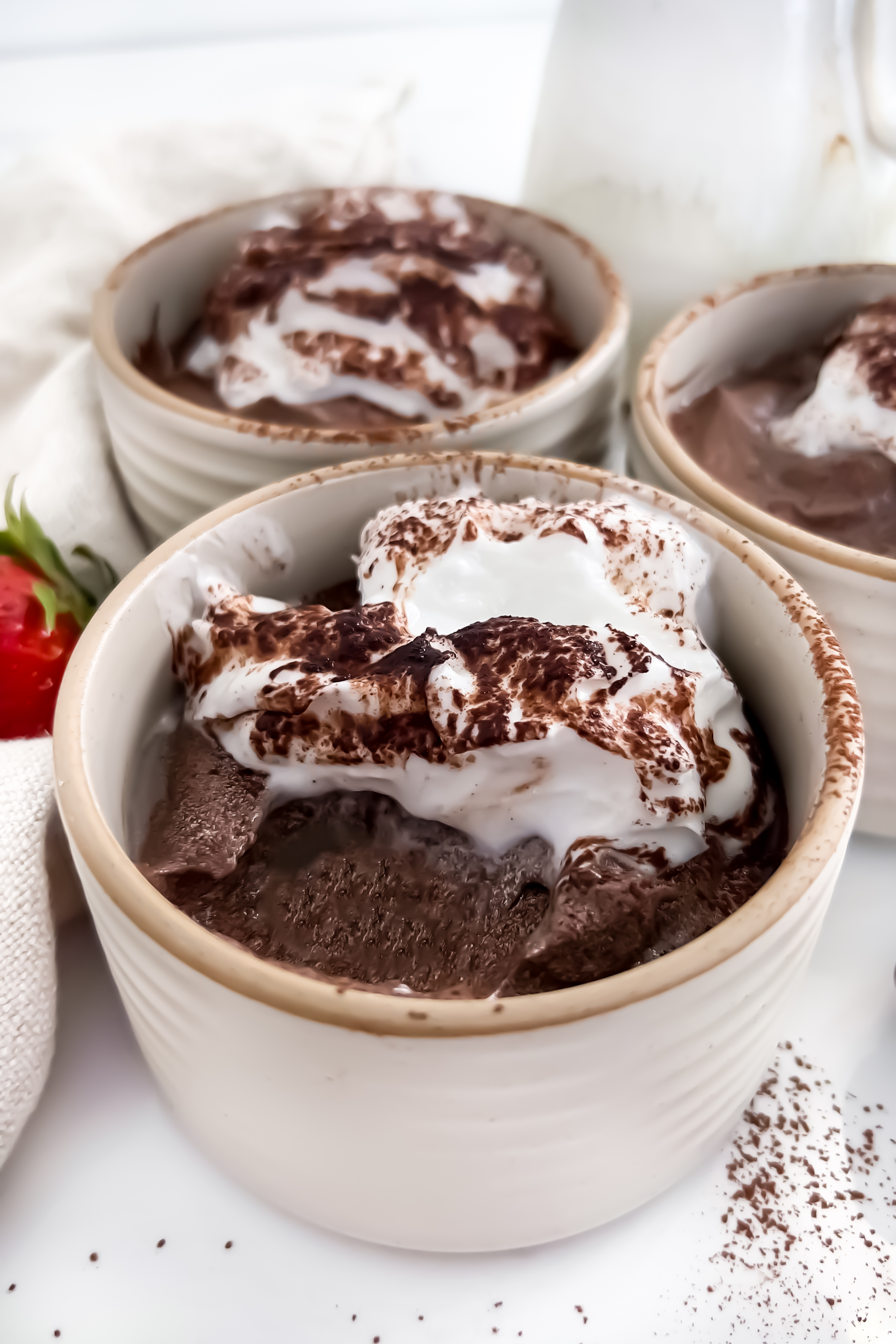 Vegan Peanut Butter Chocolate Mousse